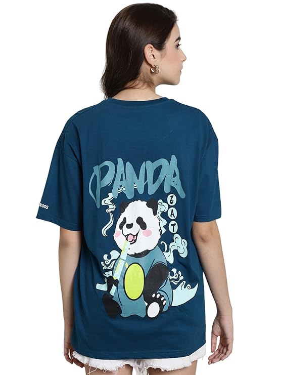 Haila™ Panda Unisex Oversized T-Shirt